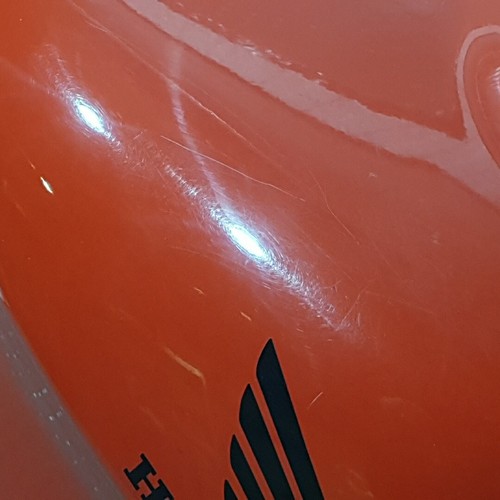 Honda CBR 600 FK FH FJ FL 1987 - 1990 Fuel Tank Petrol Tank Red - Picture 7 of 22