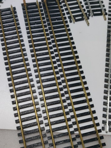 Bachmann, Atlas & Tyco Tru-Steel Train Track Box Vintage Curved & Straight 40pcs - Picture 21 of 21