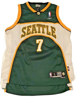 rashard lewis sonics jersey