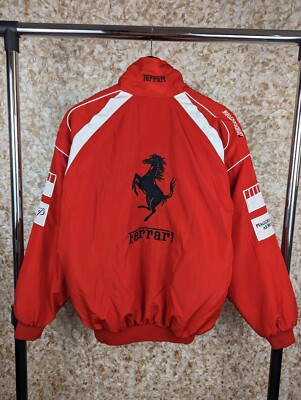 Vintage Ferrari F1 Racing Jacket 90s Nascar | eBay