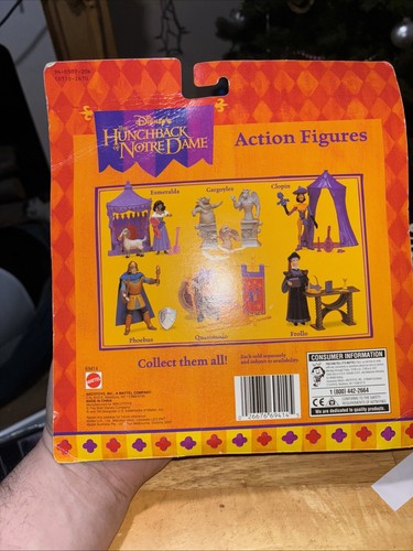 Vintage Disney The Hunchback of Notre Dame Esmeralda Djali Action Figure Toy Set - Picture 6 of 10