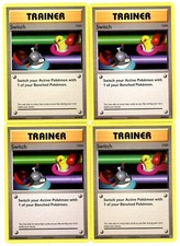 4x Pokemon TCG Switch 88/108 XY Evolutions Playset