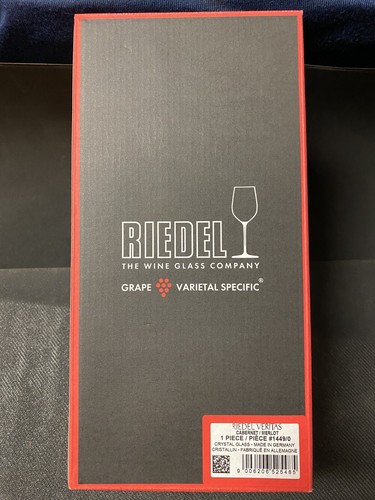 Riedel Veritas Cab/ Merlot Wine Glass - 1 Piece - NEW in Original Box #1449/0 - Picture 4 of 4