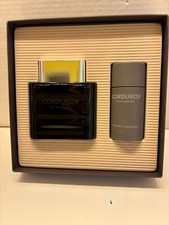 Corduroy Zirh Edt Spray 4.2 oz / 125 ml  2.5 oz Deodorant Stick SET Boxed