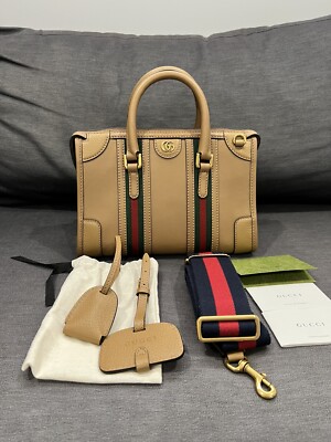 Gucci Bauletto Small Double G top handle bag - NEW RRP