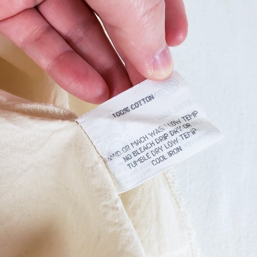 Vintage Wondermaid Unterhemd 100% Baumwolle Cremeweiß Damen 38 M/L Cottagecore - Bild 10 von 11