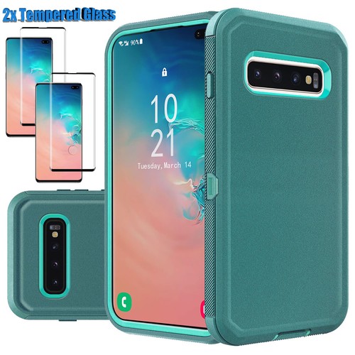 Für Samsung Galaxy S10/S10+/S10e Handyhülle Robust Cover + Displayschutz - Bild 69 von 88