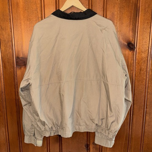 Vintage Orleans Pokerraum Turniersieger khaki schwarz Jacke Windbreaker Herren XL - Bild 2 von 8