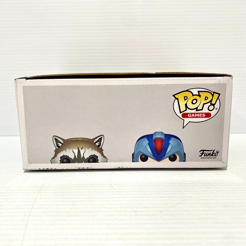 Funko Pop! Games: Marvel vs. Capcom - Rocket vs. Mega Man X 2 Pack Figure - New - Picture 6 of 7