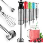 Zulay Immersion Blender Handheld  500W - With Ultra-Sharp Stainless Steel Blades