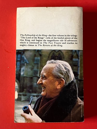 The Fellowship of the Ring JRR Tolkien Ballantine Paperback 66th Printing 1978 - Picture 2 of 4