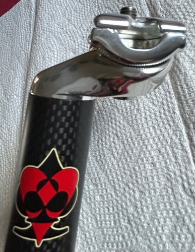 4 ASSY - SEAT POST - CARBON - 27.2 - NEW