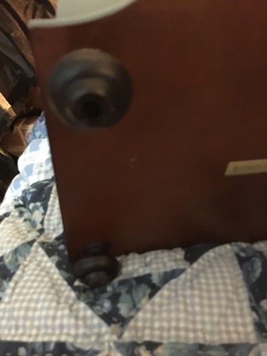 Large Bombay 13 X 7 X 6 Dark Wood Jewelry Box (me) - Picture 5 of 5