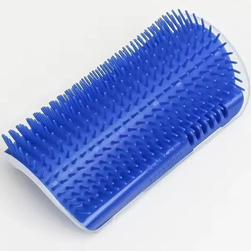 Cat Self-Groomer & Face Scratcher -Wall Corner Massage Comb, Grooming Brush Tool - Picture 18 of 20
