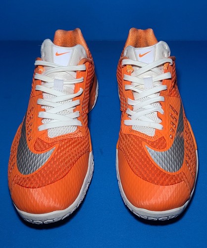 Nike HyperLive Herren orange Basketball, Turnschuhe Schuhe Größe 12,5 US