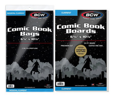 50 pack BCW Comic Book Bags Modern/Current and Boards Acid Free - Archival