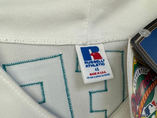 Vintage Seattle Mariners Ken Griffey Jr. Russell Baseball Jersey, Size 48, XL - Picture 7 of 10