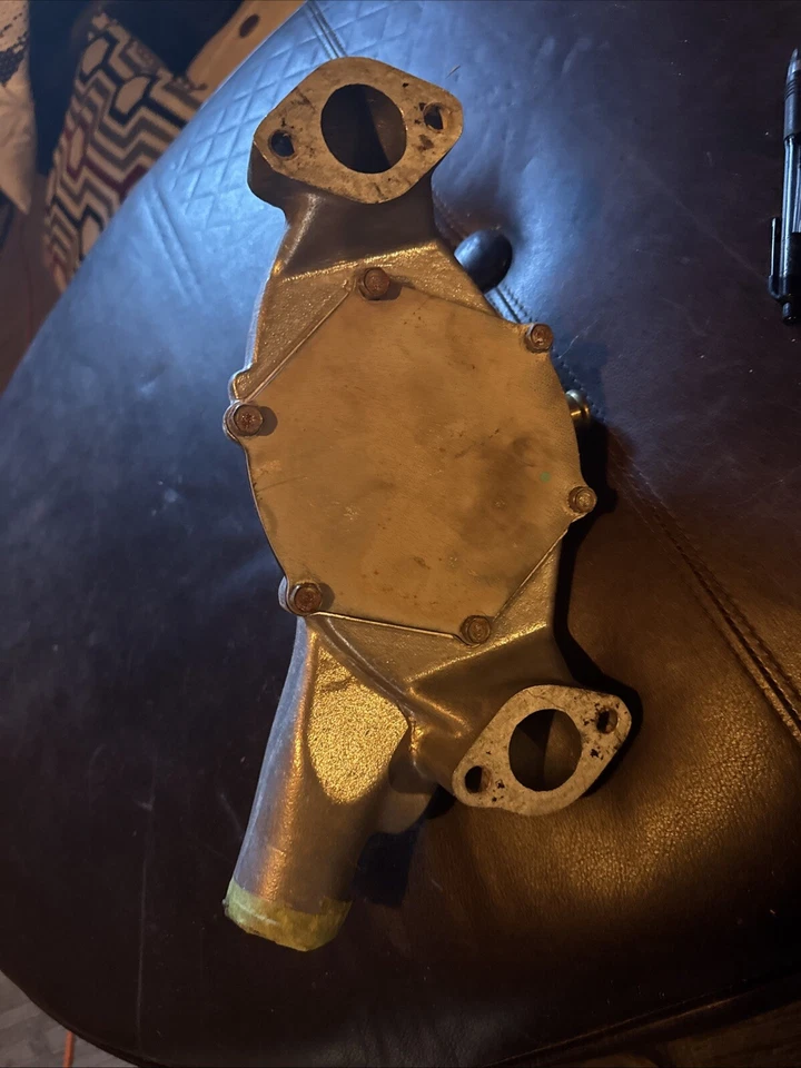 Weiand Water Pump 9212; Action+ Satin Aluminum Mechanical for Chevy 396-454 BBC - Image 3 of 4