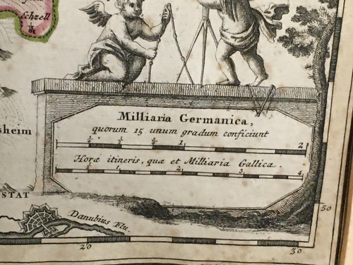 EICHSTÄTT ORIGINAL HOMANN KUPFERSTICH UM 1720 - Bild 6 von 8