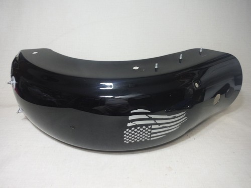 HARLEY DAVIDSON 2014-19 FLHX STREET GLIDE TOURING OEM FRONT & REAR FENDER BLACK - Picture 21 of 24