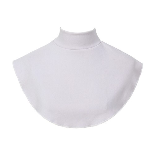 Muslim Women Soft Wrap Neck Cover Turtleneck Fake Collar Half Tops Blouse Scarf - Bild 3 von 31