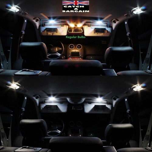 168 194 2825 T10 5050 5-SMD LED License Plate Dome Map Lights Bulbs (K441) - Picture 4 of 8