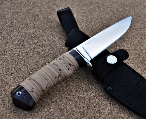 Outdoor Jagd Messer 95H18 Stahl Rostfrei Nazarov Knives Handarbeit HRC 60 Жерех - Bild 12 von 13