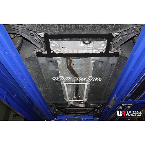 AUDI A3 2.0 8P/8PA 2003 ULTRA RACING 4 POINTS MIDDLE LOWER CHASSIS SUPPORT BRACE - Picture 6 of 11