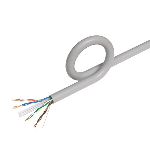 CAT6 1000FT Gray UTP Ethernet Cable 23AWG Network LAN Solid Bulk Wire Pull Box - Picture 6 of 12