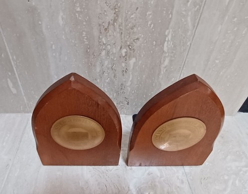 VINTAGE University of Delaware Bookends in Latin - Picture 4 of 7