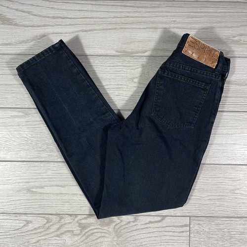 VTG Esprit Womens Jeans Size 26 (24x29) High Waist Tapered 80s 90s MADE IN USA - Picture 1 of 14