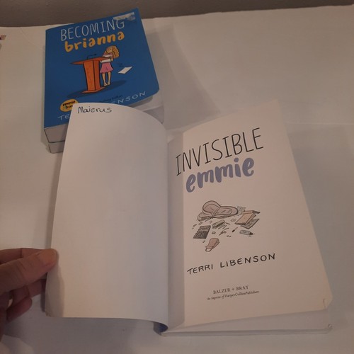 Emmie & Friends Series Terri Libenson Lot of 3 Paperback Graphic Novels Children - Picture 3 of 6