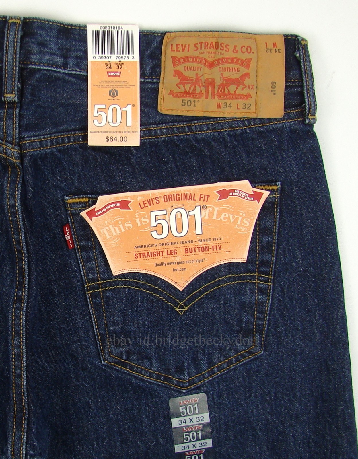 levis 501 34 34