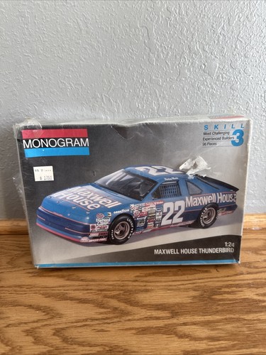 Monogram #22 Maxwell House Thunderbird Kit # 2942 New In Box 1:24 - Picture 1 of 4