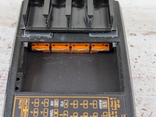 Vintage HP 41CV Calculator NO PROGRAM CARDS - PARTS/REPAIR NON-FUNCTIONAL - Picture 11 of 11