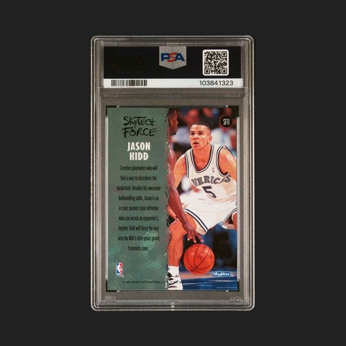 1994 Emotion Jason Kidd RC PSA 10 & 1994 Skytech Force Jason Kidd PSA 9 - Bild 8 von 8