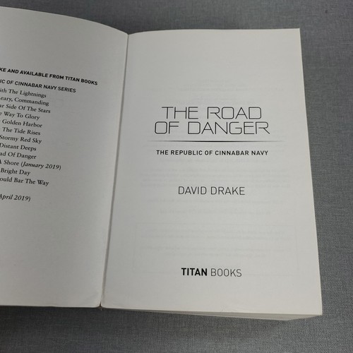 Road of Danger & Though Hell Should Bar by David Drake ~ Cinnabar Navy 2 Books - Picture 9 of 10