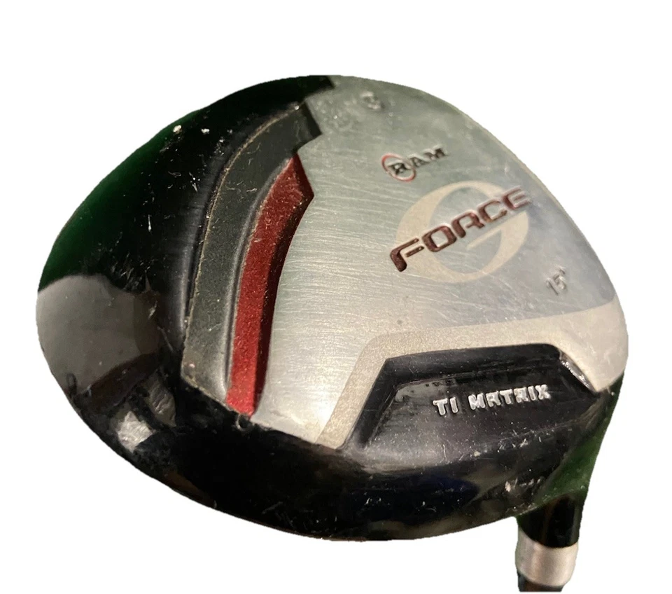 RAM G-Force Ti Matrix 3 Wood 15* RH Teen Flex Graphite 40.5" Nice Factory Grip - Image 3 of 4