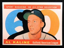 1960 Topps #561 Al Kaline All Star Baseball Card EX++