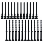  100 Pcs Computer Case Anti-seismic Screws Fan Mounts for Server Racks