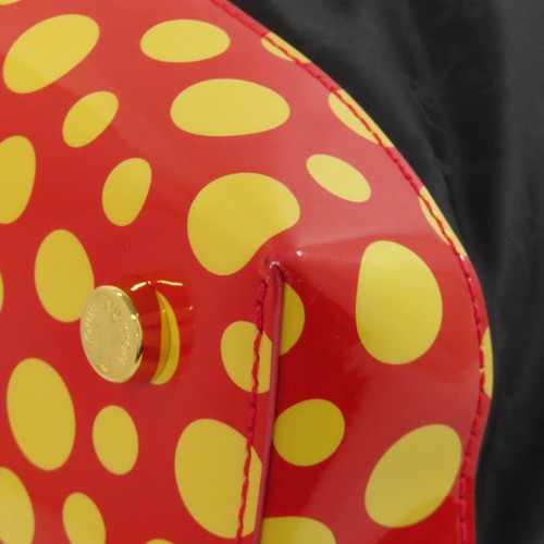 LOUIS VUITTON M40681 Rockit MM Yayoi Kusama collaboration Tote Bag Nylon Pat... - Picture 16 of 18