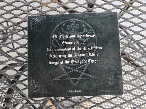 Vile Tyrant CD Consummation of the Black Arts Melodic Black Metal Utica NY - Imagen 2 de 3