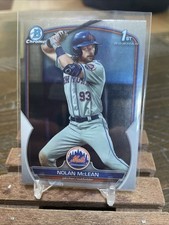 2023 Bowman Draft - Chrome Nolan McLean #BDC-96 (RC)
