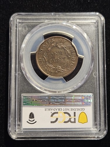 1818 Coronet Head Large Cent 1C PCGS AU Detail Cleaned - Picture 6 of 6