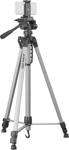 - 52129 - Alpha 2800 Treppiede Mobile Con Supporto per Smartphone (184, 5 Cm Di - Foto 11 di 12