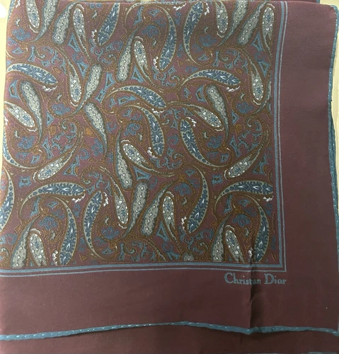 foulard ancien christian dior