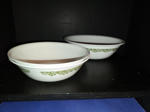 Vintage 3 Corelle Spring Blossom Crazy Daisy Servierschüsseln Salat Pasta Retro 8,5 10 - Bild 6 von 13