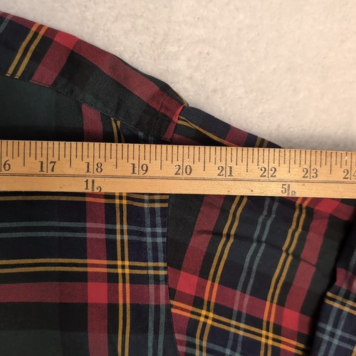 Ralph Lauren Blake Shirt M Long Sleeve Button Down Red MultiColor Plaid - Picture 5 of 8