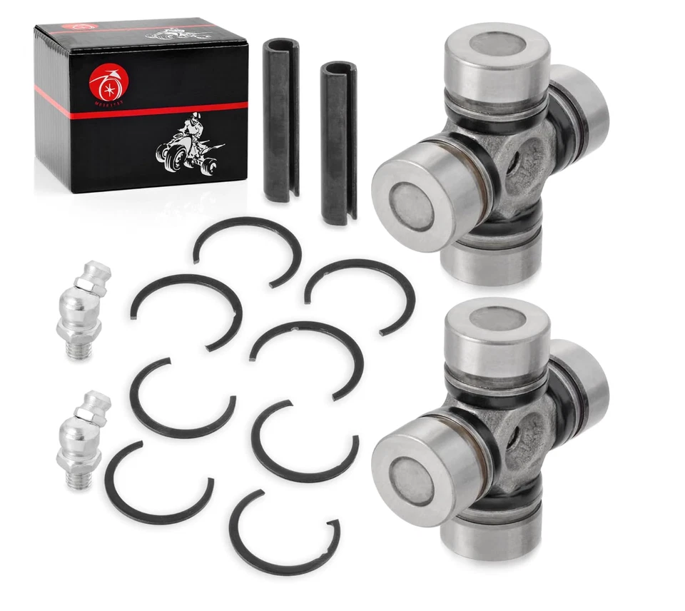 2x eje de transmisión delantero y trasero junta en U para Polaris Ranger RZR Scrambler Sportsman Foto 2 de 4