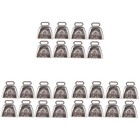 3 Pieces Child Cheering Cow Bells Call Calling with Handle Square